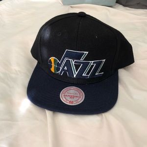 Brand new Mitchell and Ness Utah Jazz flat brim